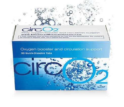Nitric oxide support supplement bottle with clean, natural botanical styling.